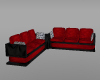 GQ Red and Black Couch