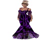 *Ney*Aca PurpleSilk Gown