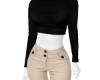 [De] Crop top outfit