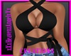 Black Wrap Top