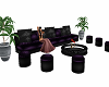 LT-BB Purple sofa set