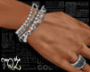 A /silver bracelet