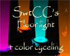 SwtCC 4color floor light