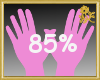 85% Scaler Hands