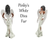 Pinkys White Diva Fur