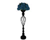 Blue Roses Tall Vase