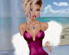 Luxury White Fur Wrap