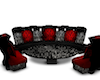 [D] RED ROOM COUCH