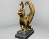 Golden Griffin Statue