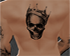 D. King Skull Tattoo