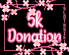 🦥 5k Donation Support