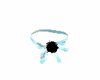 turquoise and black