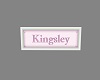 Kingsley Name Plate