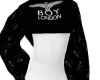 B Boy london crop hoodie
