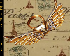 Paris 24K Gold WingsRing