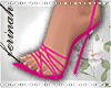 *f* Hot Pink Sandals