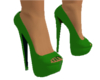 Dark Green Heels