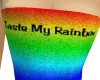Rainbow Glitter Corset