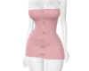 pink short croptop dress