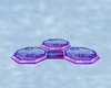 3P Lilac Neon dance pods