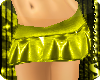 *S Yellow Ruffled Skirt