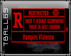 Vampire Restriction