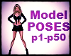 *A* Model 50 Poses  