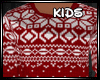 !Kids XMAS Sweater Red