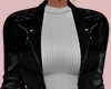 E* Black Leather Jacket