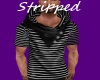Stripped Hoody T