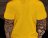 Yellow Polo and Tatts