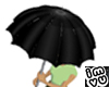 Black Umbrella w Motion!