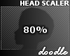 *d6 Head Scaler 80%