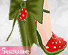 Ichigo kawaii heels Red