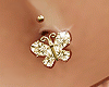 belly gold piercing