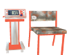 Peach Blood Press Chair