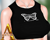 Black Butterfly Top