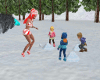 Kids Snowball Fight