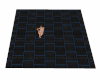 black and blue floor til