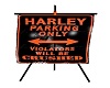 Harley Bike Parking Flag