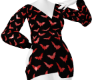 [Mae] Sweatdress Bat B/R