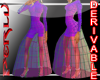 (PX)Deriv Long Dress V1