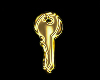 Key Gold Stiker