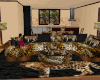 Cheetah Living Room Set