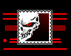 Stamp: Skull RED
