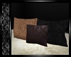❀ Pillow Black/brown