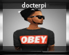DocterP Obey T-shirt