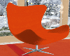 Retro Orange Egg Chair