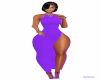 Treillis Purp Maxi Dress