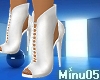 Elegant White Heels